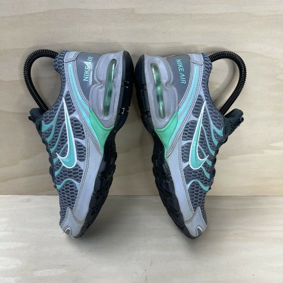 Nike Womens Air Max Torch 4 343851-030 Gray Green Running Shoes Lace Up Sz 5.5 - Picture 7 of 9
